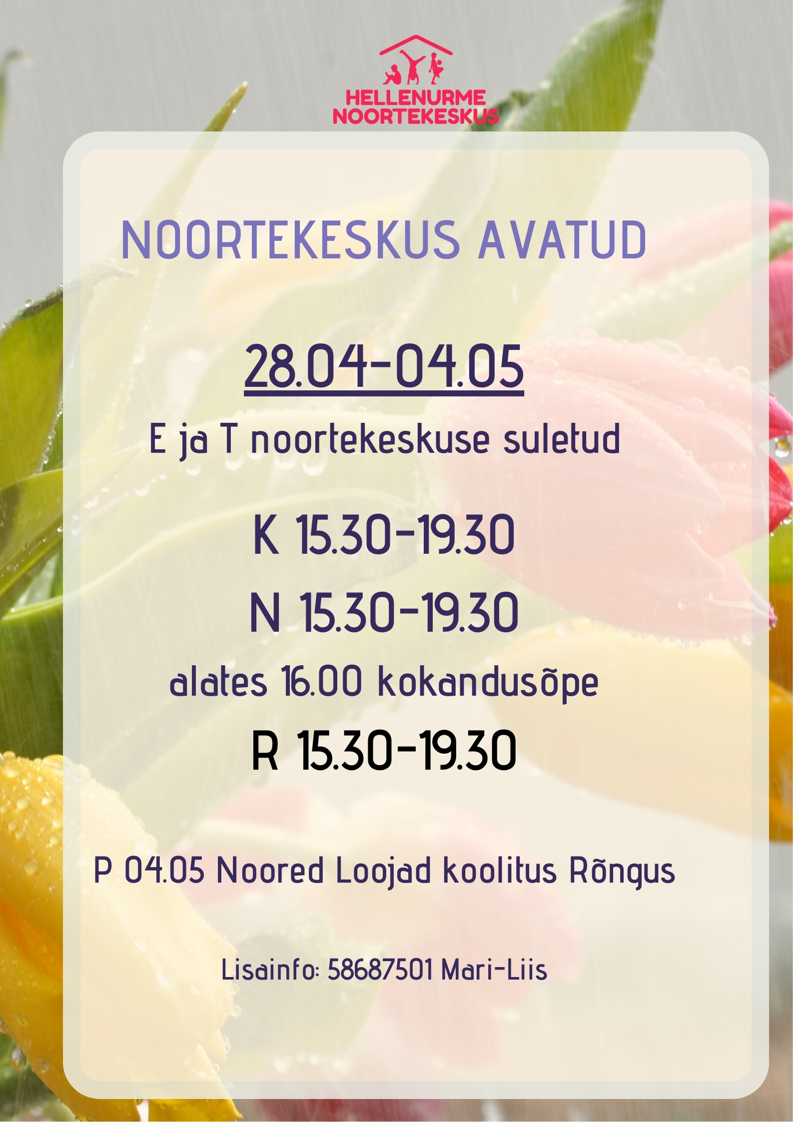 Noortekeskus Hellenurme mai 3